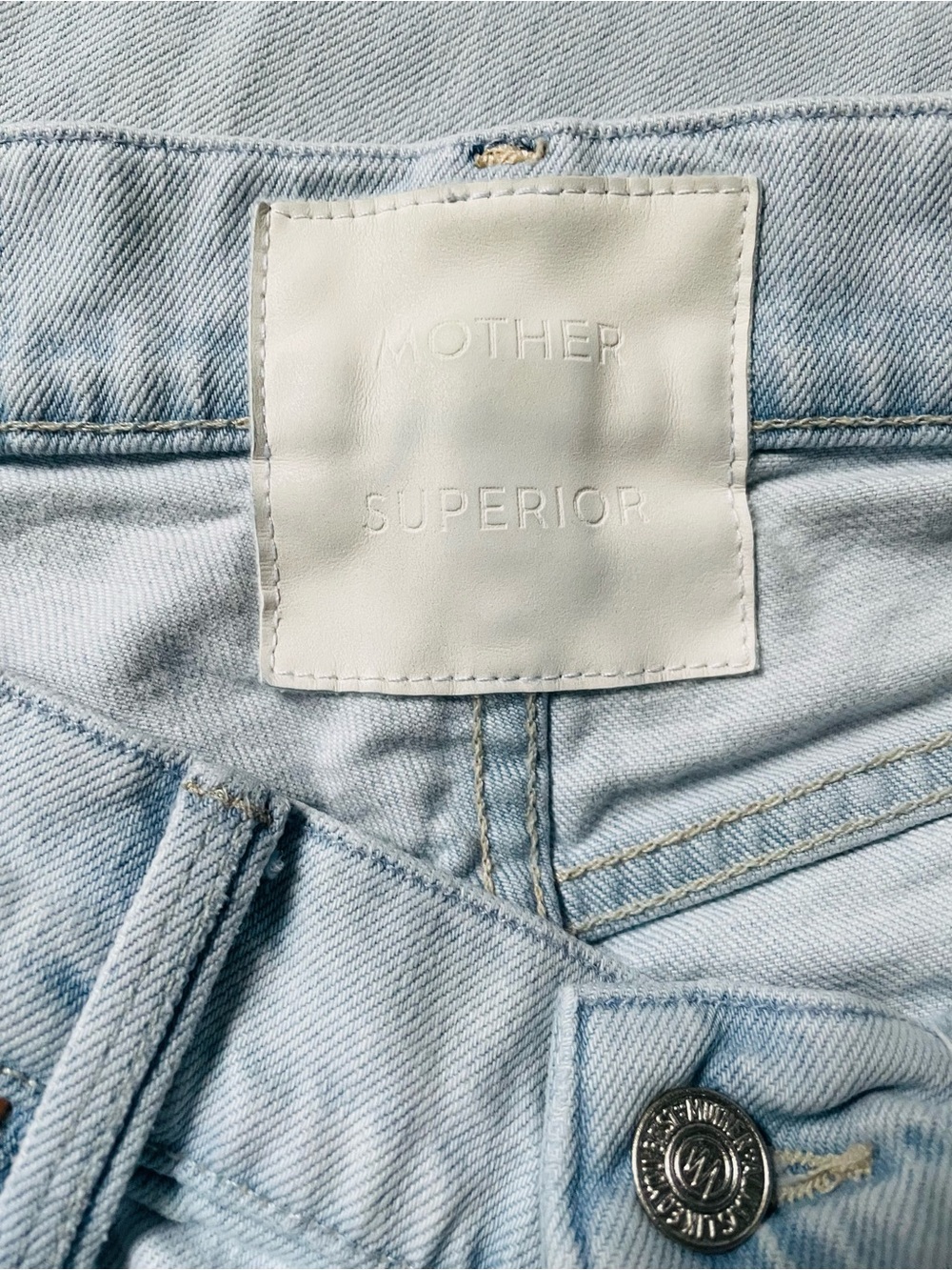 MOTHER Superior High Waisted Straight-Leg Jeans - Picture 3 of 9
